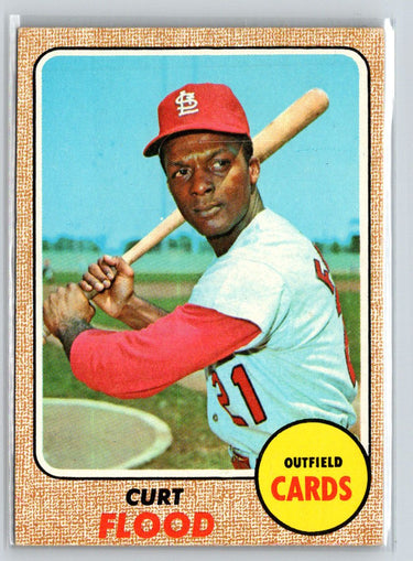 1968 Topps #180 Curt Flood V20