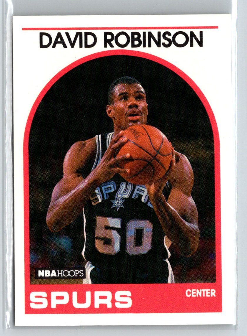 1989-90 Hoops #310 David Robinson V20