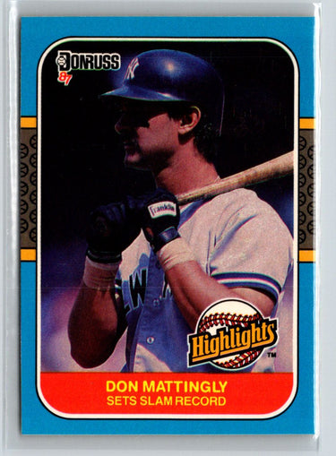 1987 Donruss Highlights #48 Don Mattingly V20