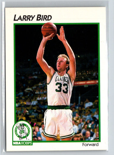 1991-92 Hoops McDonald's #2 Larry Bird V20
