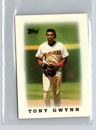 1988 Topps Major League Leaders Minis #74 Tony Gwynn V20