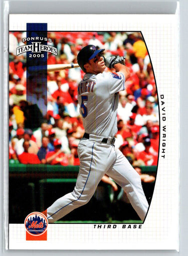2005 Donruss Team Heroes #196 David Wright V21