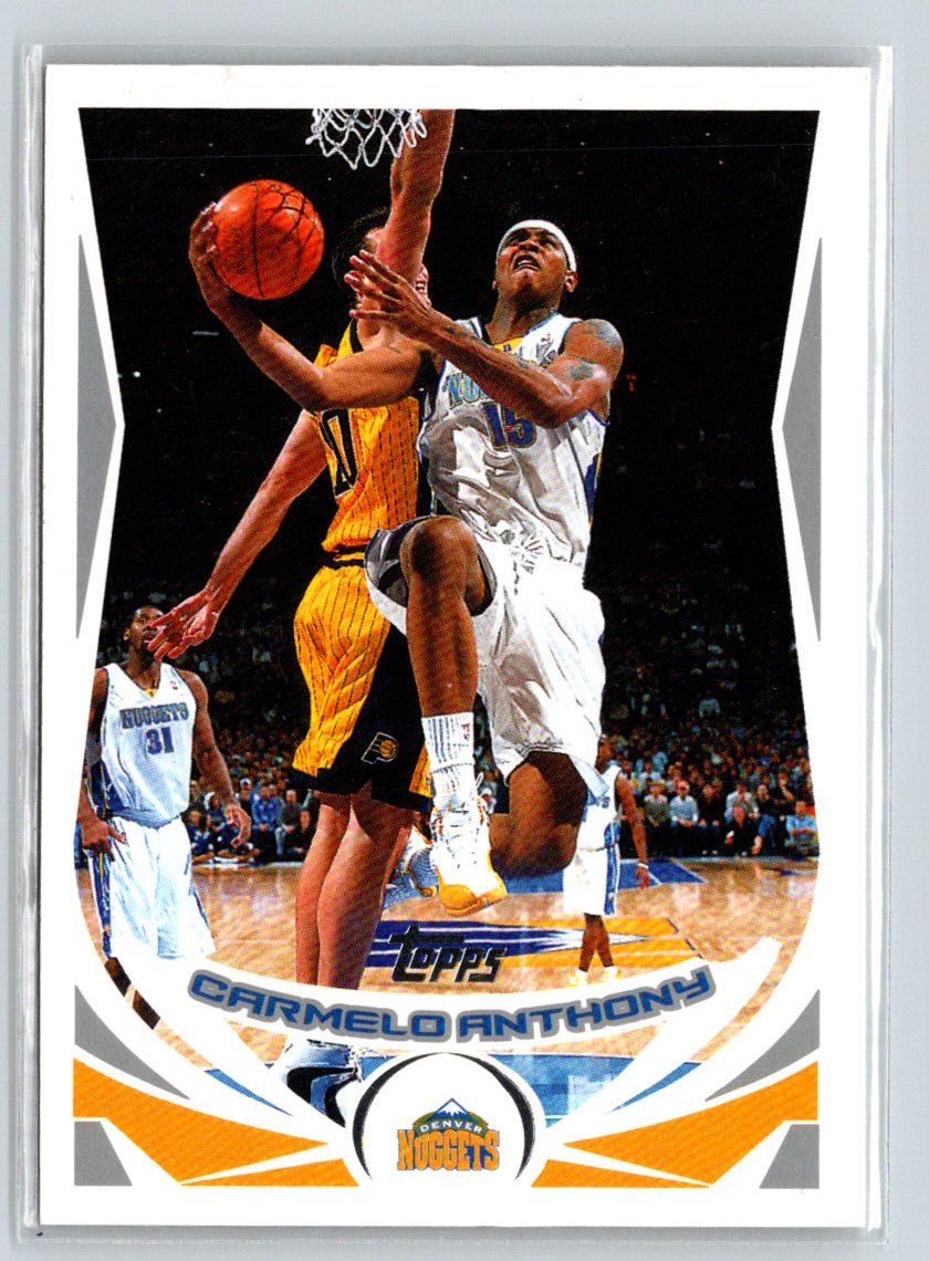 2004-05 Topps 1st Edition #15 Carmelo Anthony V21