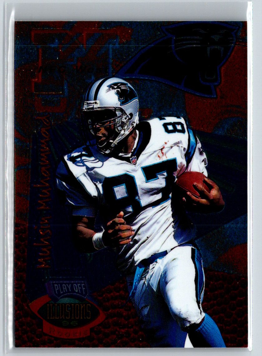 1996 Playoff Illusions #71 Muhsin Muhammad Spectralusion Elite V22