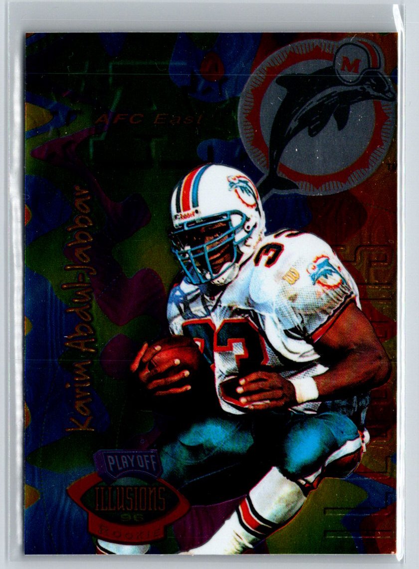 1996 Playoff Illusions #99 Karim Abdul-Jabbar V22