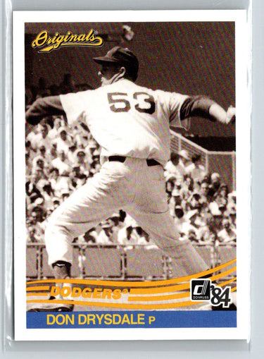 2002 Donruss Originals #212 Don Drysdale Aqueous V23