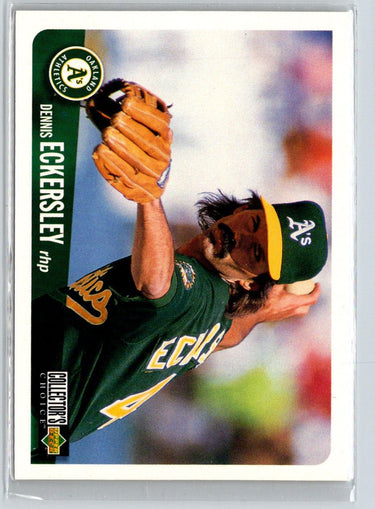 1996 Collector's Choice #245 Dennis Eckersley V23