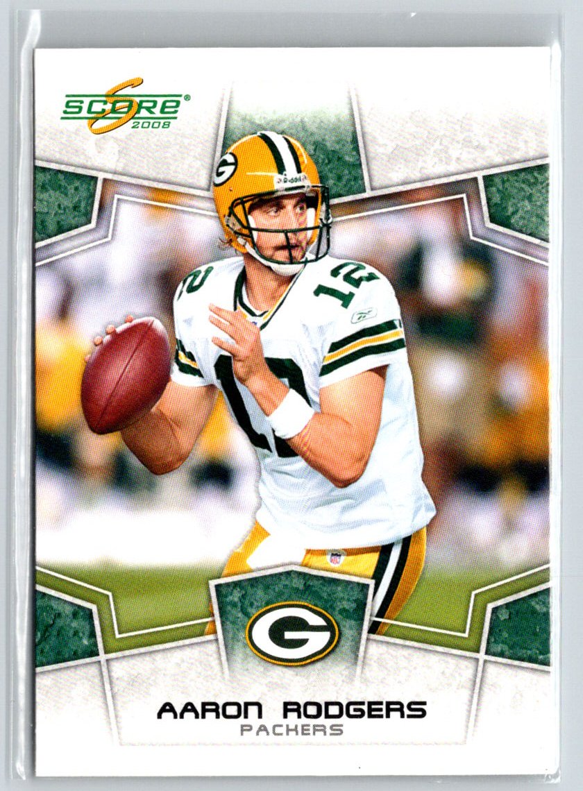2008 Score #105 Aaron Rodgers V25