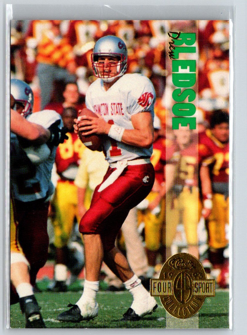 1993 Classic Four Sport #91 Drew Bledsoe Gold V25