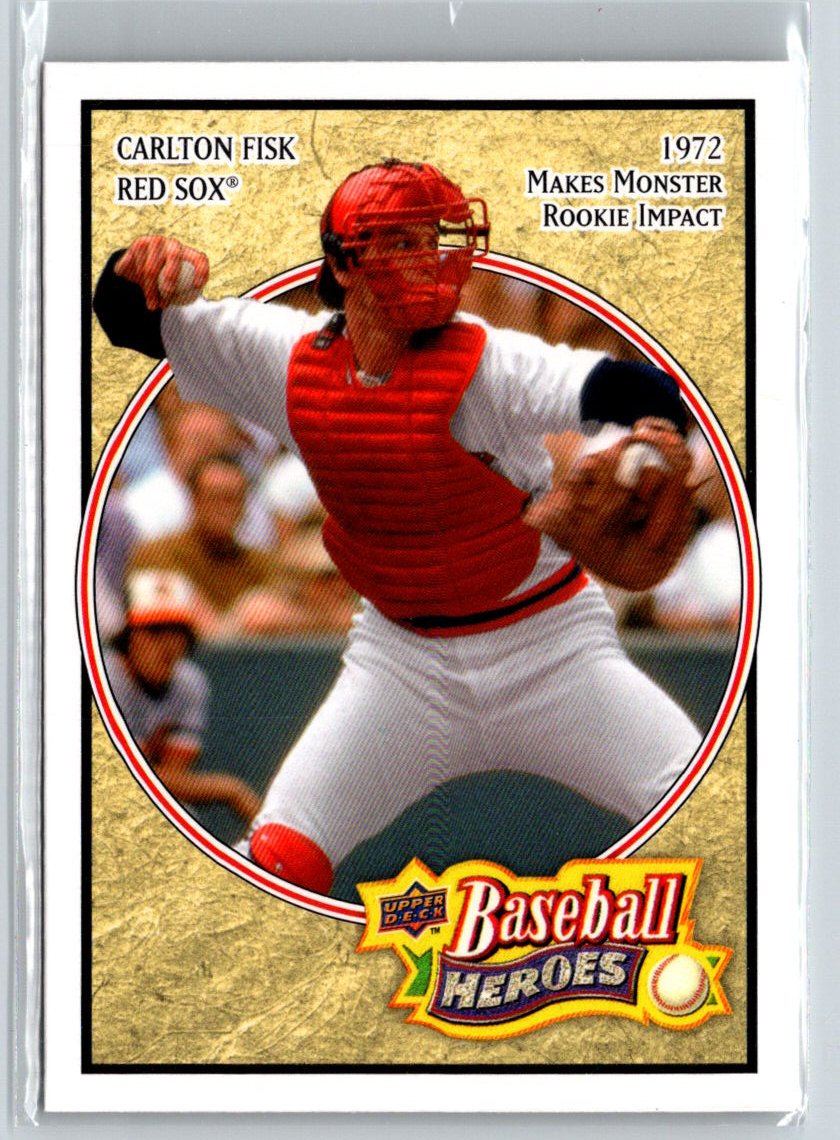 2008 Upper Deck Baseball Heroes #32 Carlton Fisk V26