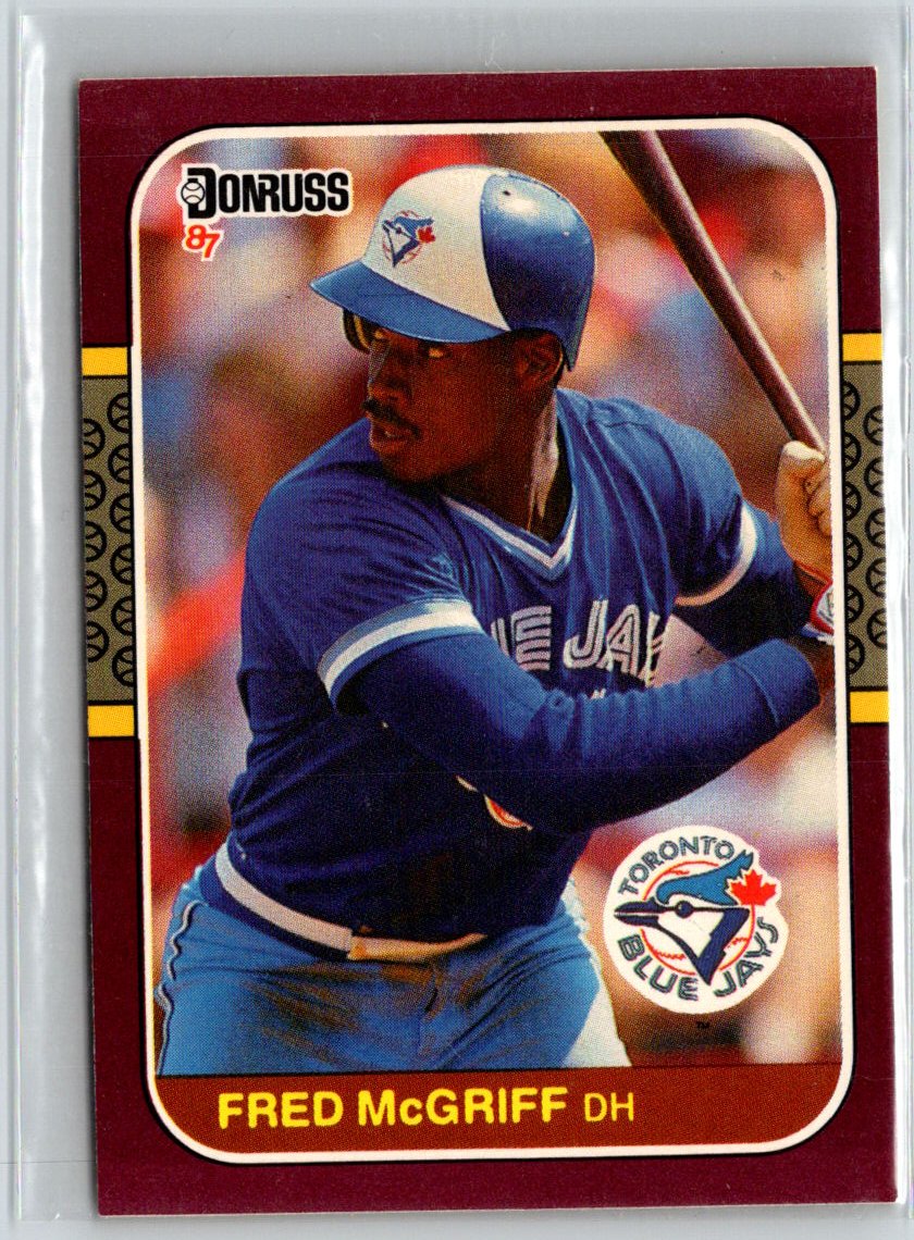 1987 Donruss Opening Day #38 Fred McGriff V26