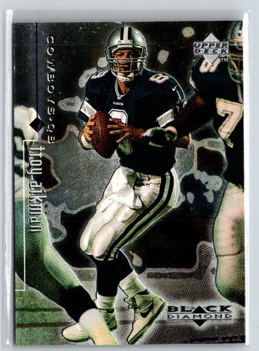 1998 Upper Deck Black Diamond Rookie Edition #22 Troy Aikman V26