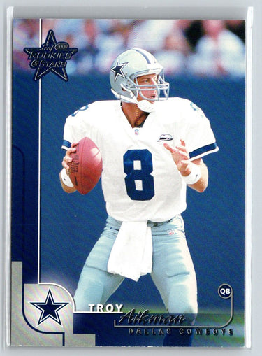 2000 Leaf Rookies & Stars #24 Troy Aikman V26