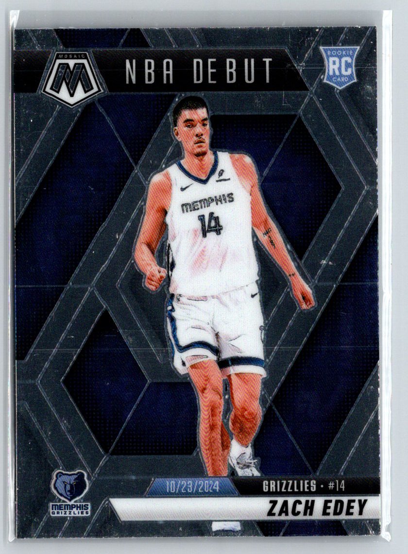 2024-25 Panini Mosaic #251 Zach Edey V26