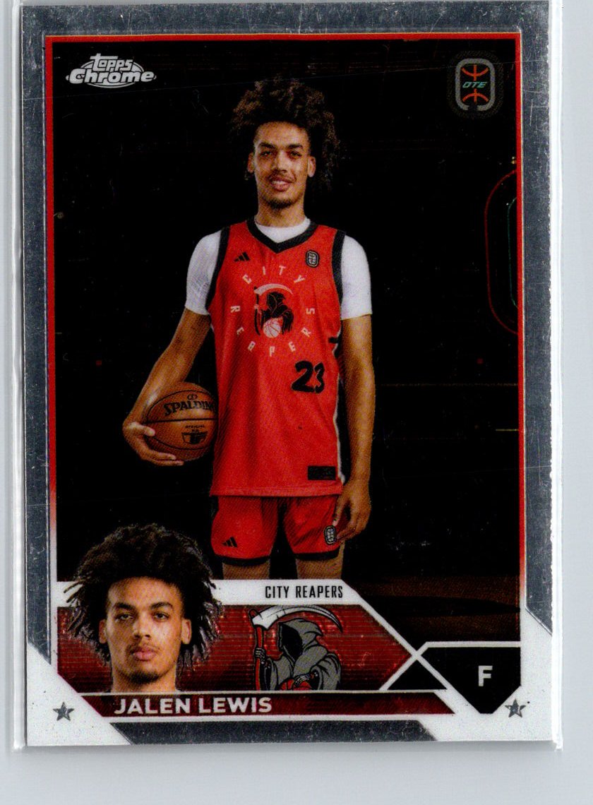 2023-24 Topps Chrome Overtime Elite #8 Jalen Lewis V27