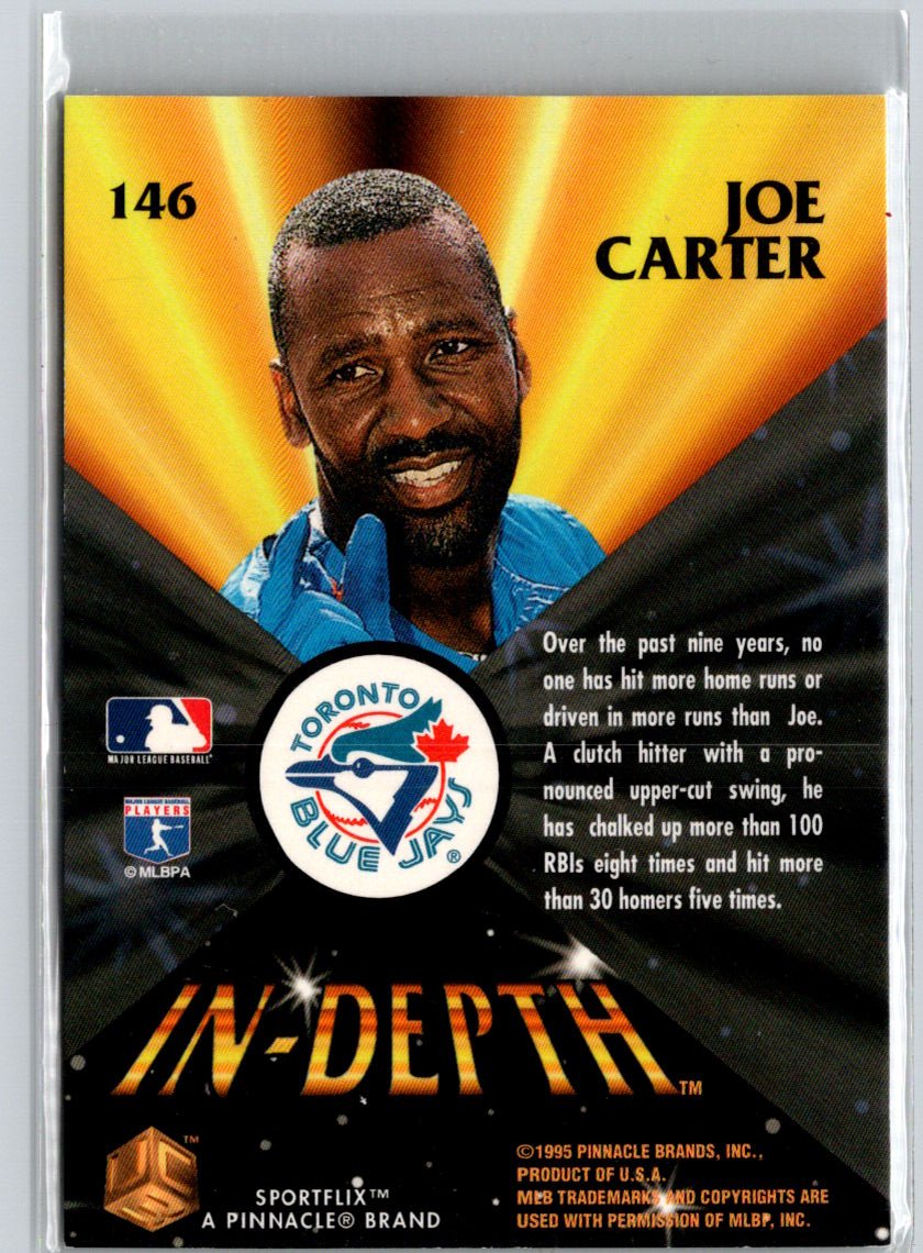 1995 Sportflix UC3 #146 Joe Carter V28