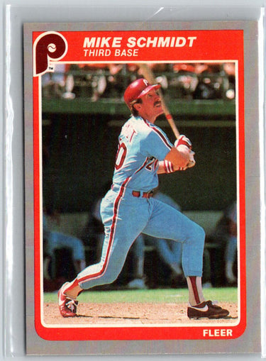 1985 Fleer #265 Mike Schmidt V28