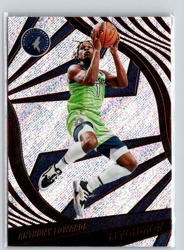 2021-22 Panini Revolution #22 Anthony Edwards Groove V28