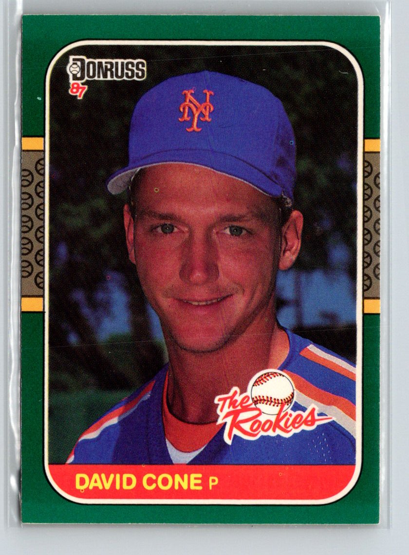 1987 Donruss The Rookies #35 David Cone V29