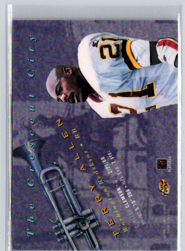 1997 Playoff Super Bowl Card Show #NNO Terry Allen V29