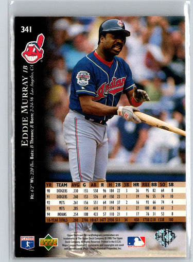 1995 Upper Deck #341 Eddie Murray V29