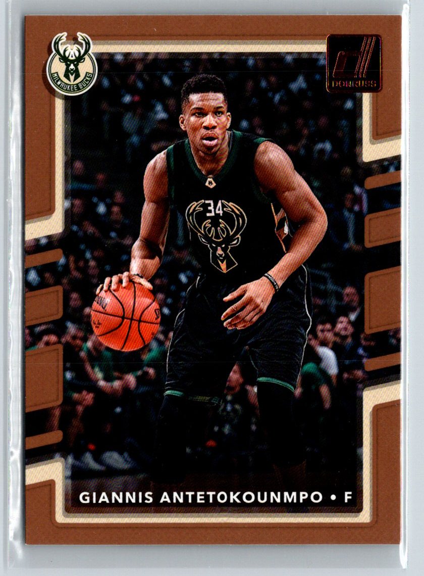2017-18 Donruss #81 Giannis Antetokounmpo V29