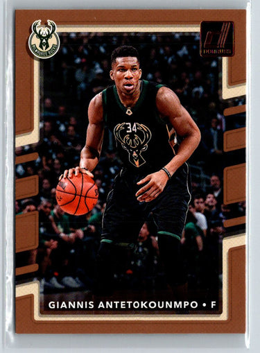 2017-18 Donruss #81 Giannis Antetokounmpo V29