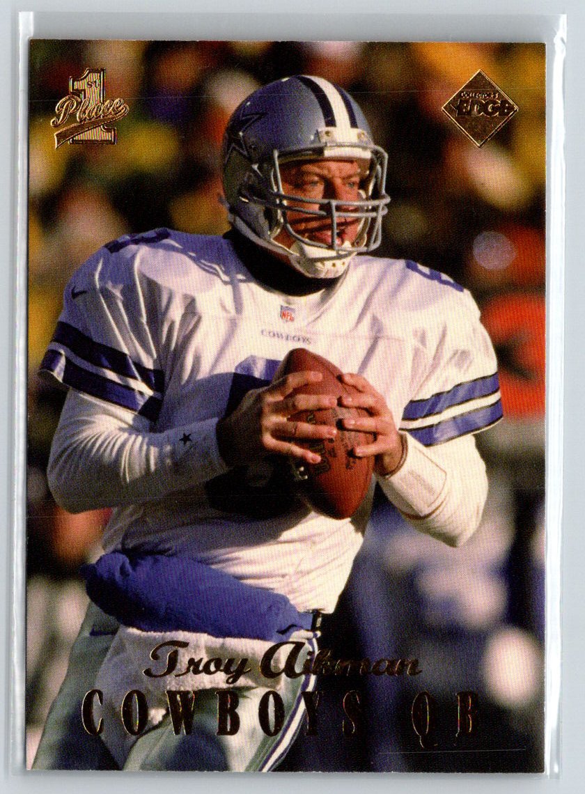 1998 Collector's Edge First Place #3 Troy Aikman 50-Point V29