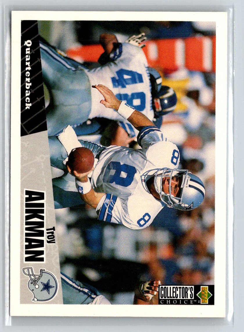 1996 Collector's Choice #295 Troy Aikman V30