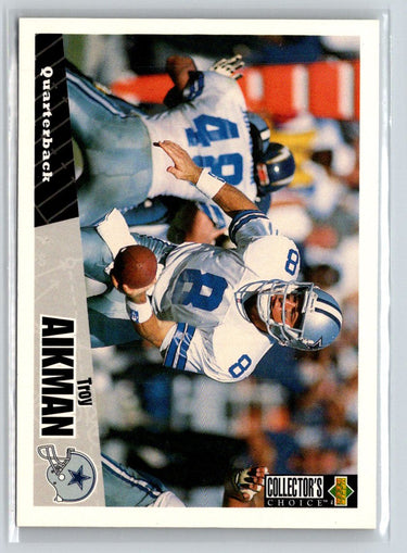 1996 Collector's Choice #295 Troy Aikman V30