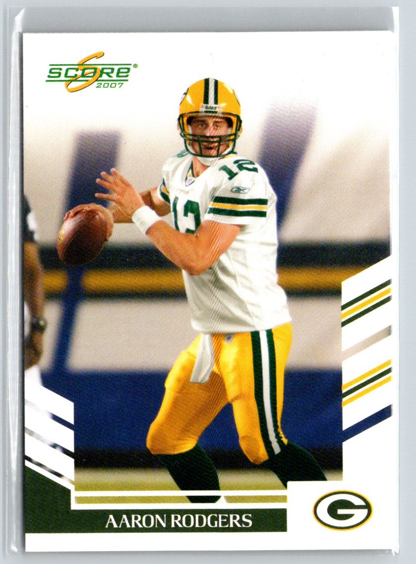 2007 Score #61 Aaron Rodgers V30