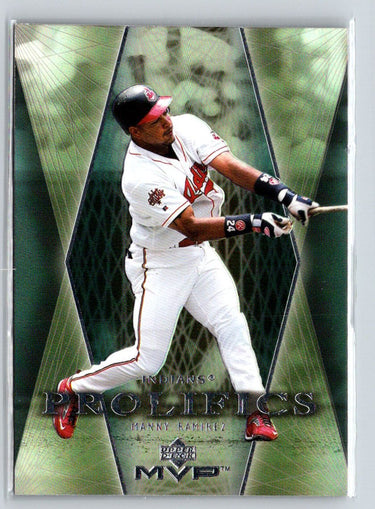 2000 Upper Deck MVP #P1 Manny Ramirez Prolifics V30