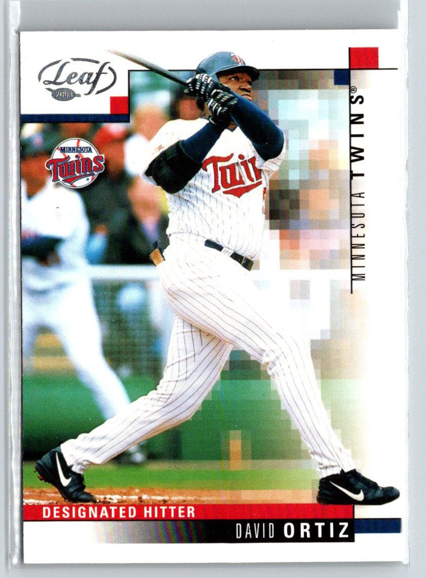 2003 Leaf #59 David Ortiz V30