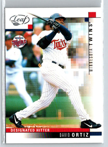 2003 Leaf #59 David Ortiz V30