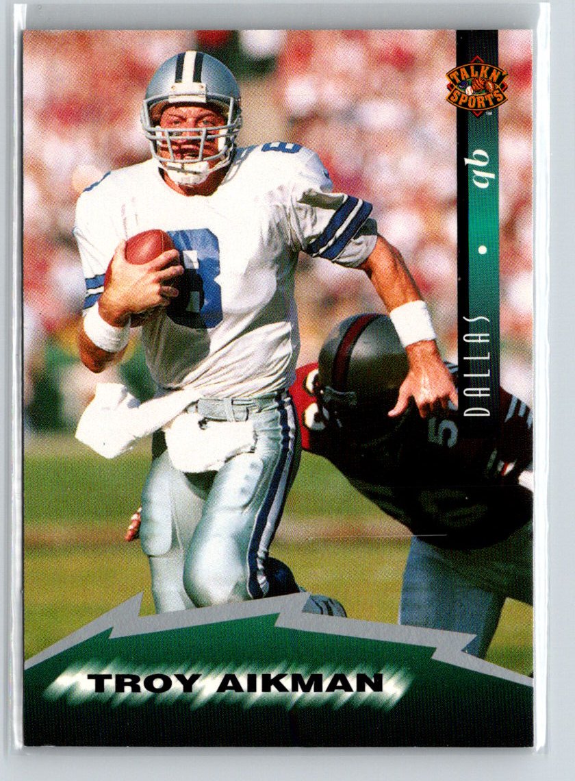1997 Score Board Talk N' Sports #4 Troy Aikman V31