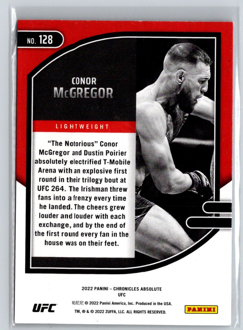 2022 Panini Chronicles UFC #128 Conor McGregor V31