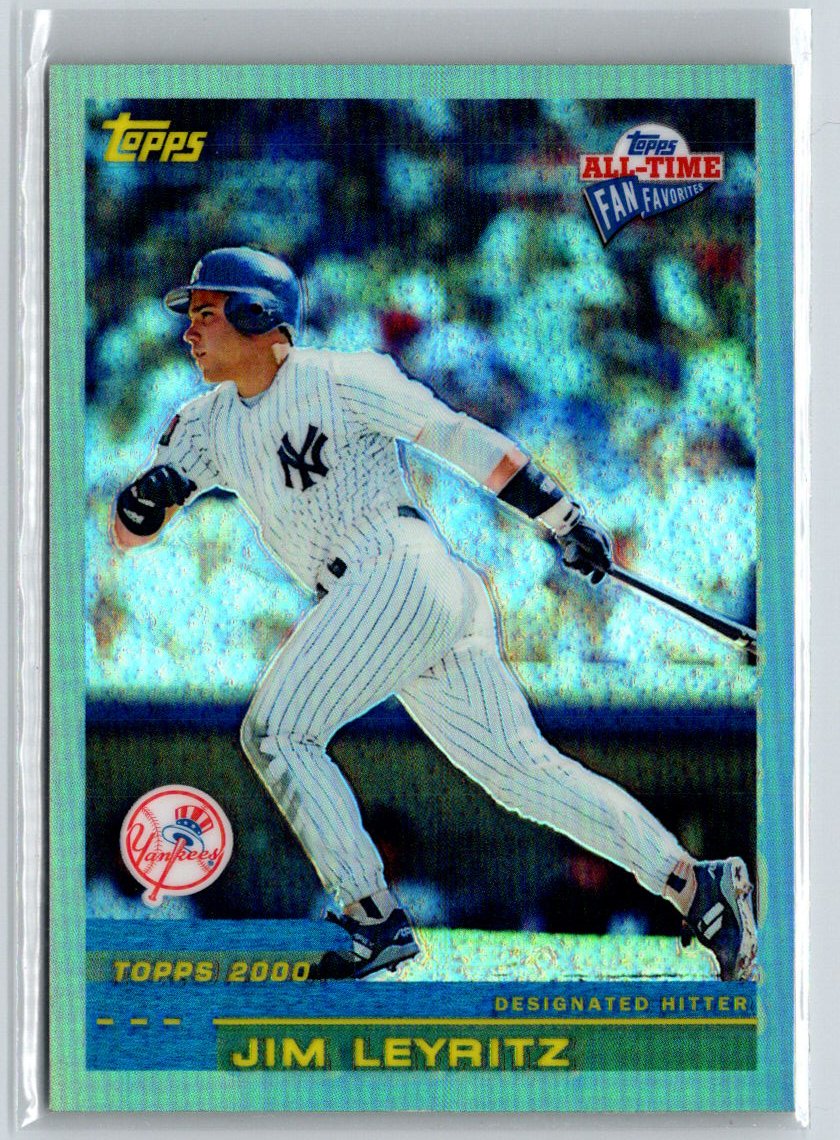 2005 Topps All-Time Fan Favorites #139 Jim Leyritz Refractors #/299 V31