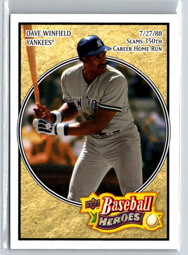 2008 Upper Deck Baseball Heroes #126 Dave Winfield V32