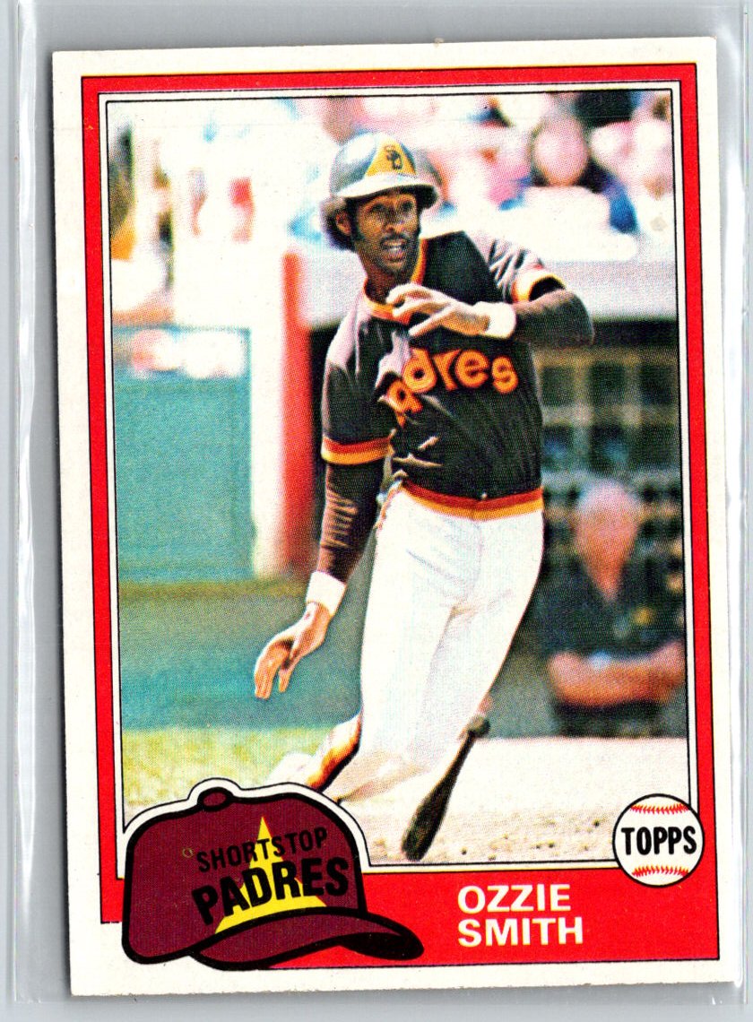 1981 Topps #254 Ozzie Smith V32