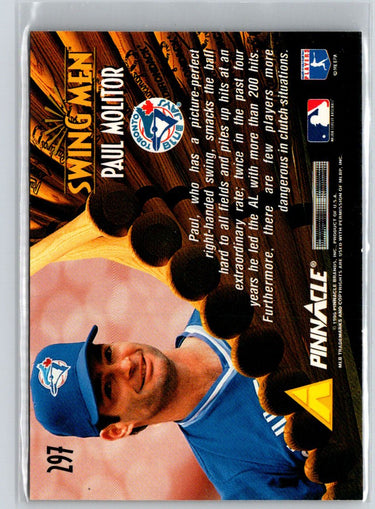 1995 Pinnacle #297 Paul Molitor V33