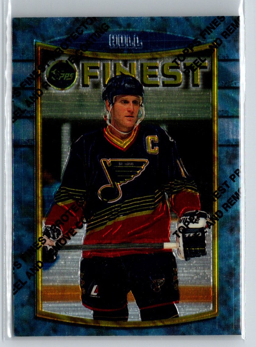 1995-96 Finest #10 Brett Hull V34