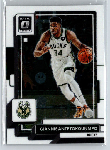 2022-23 Donruss Optic #75 Giannis Antetokounmpo V34