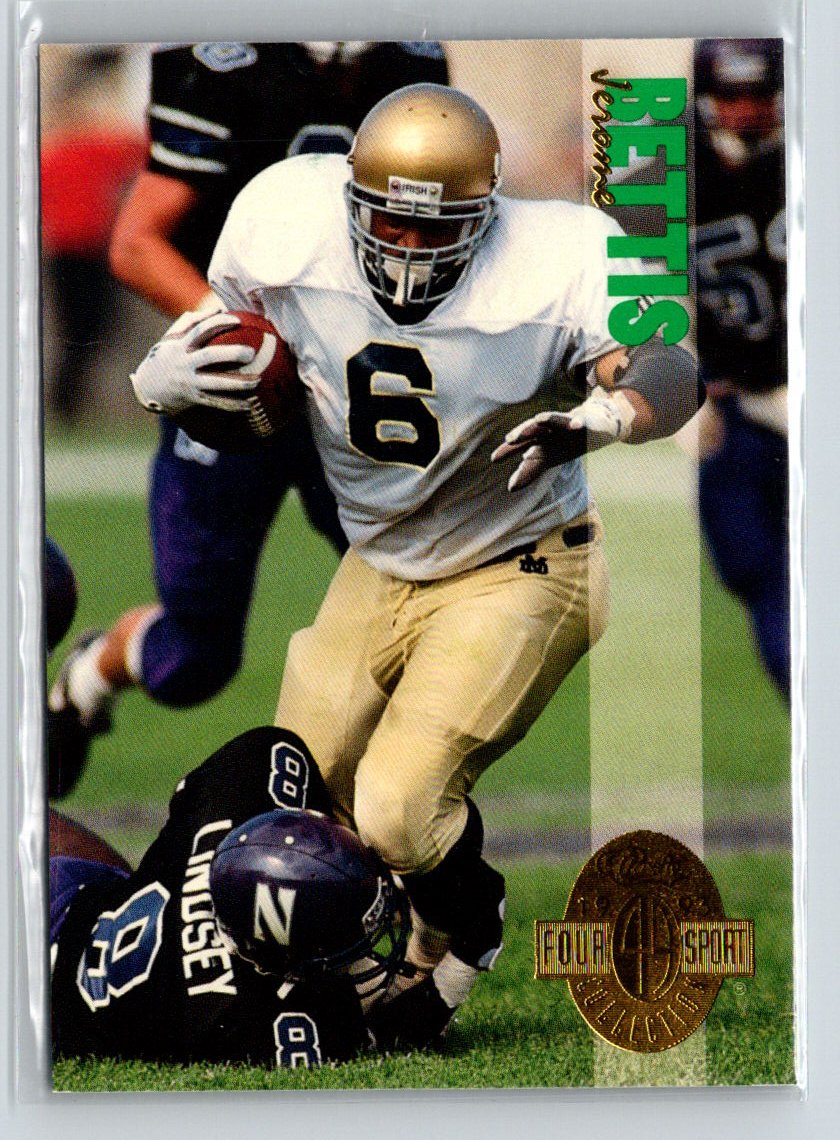 1993 Classic Four Sport #100 Jerome Bettis V35