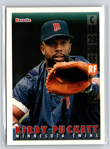 1995 Bazooka #113 Kirby Puckett V35