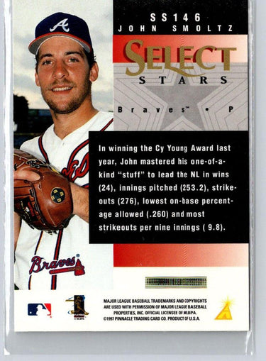 1997 Select #SS146 John Smoltz V35