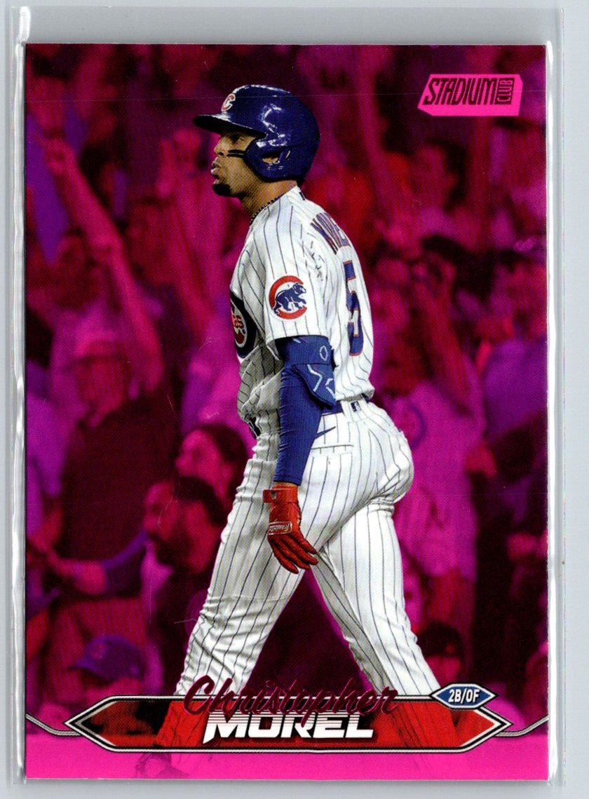 2024 Stadium Club #2 Christopher Morel Pink Foil V37