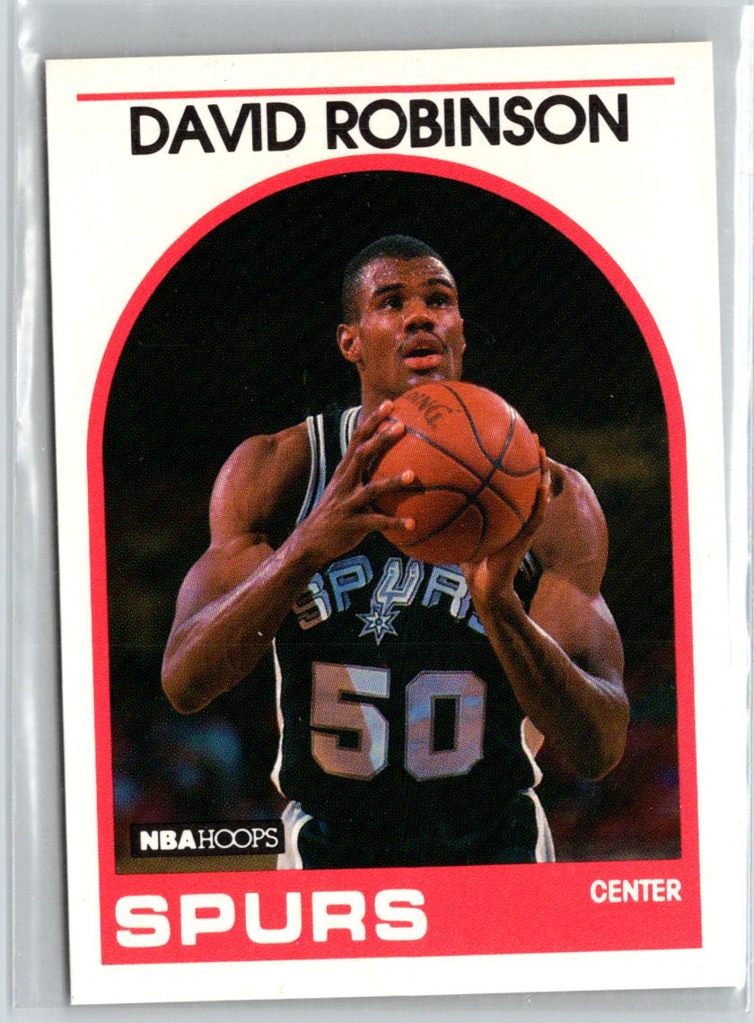 1989-90 Hoops #310 David Robinson V37