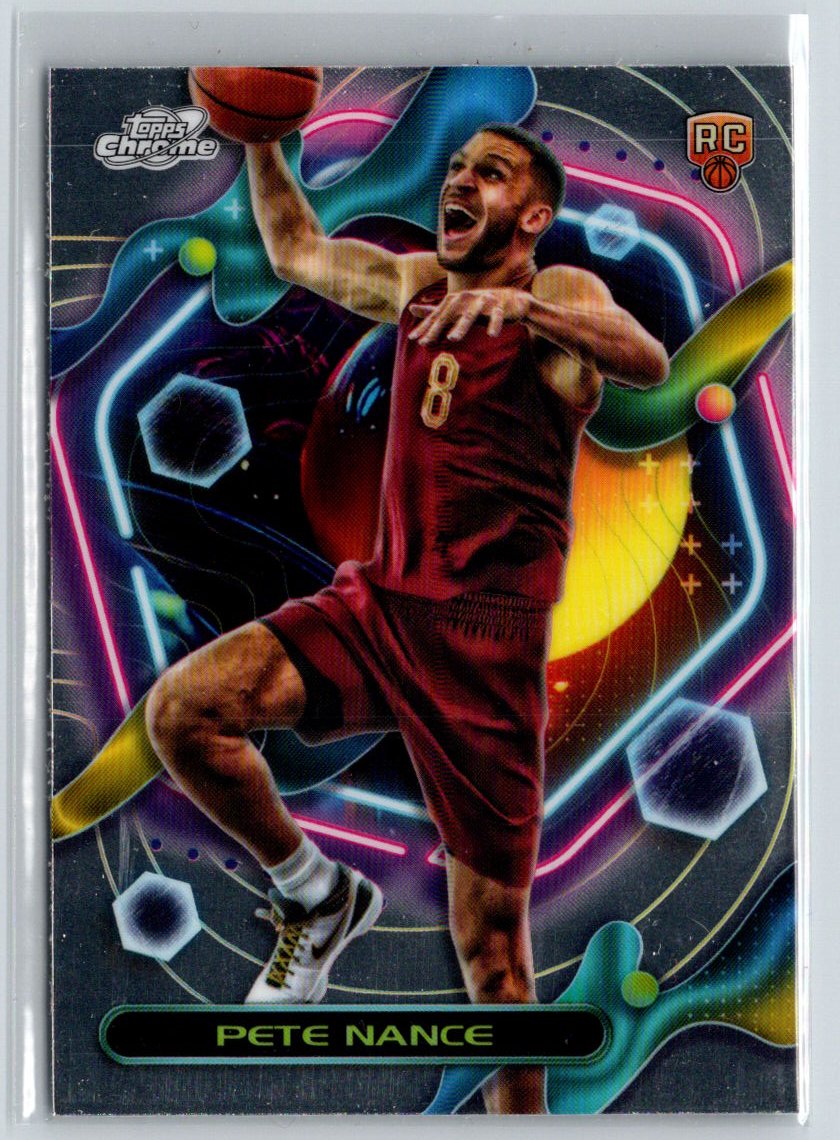 2023-24 Topps Chrome Cosmic #200 Pete Nance V37