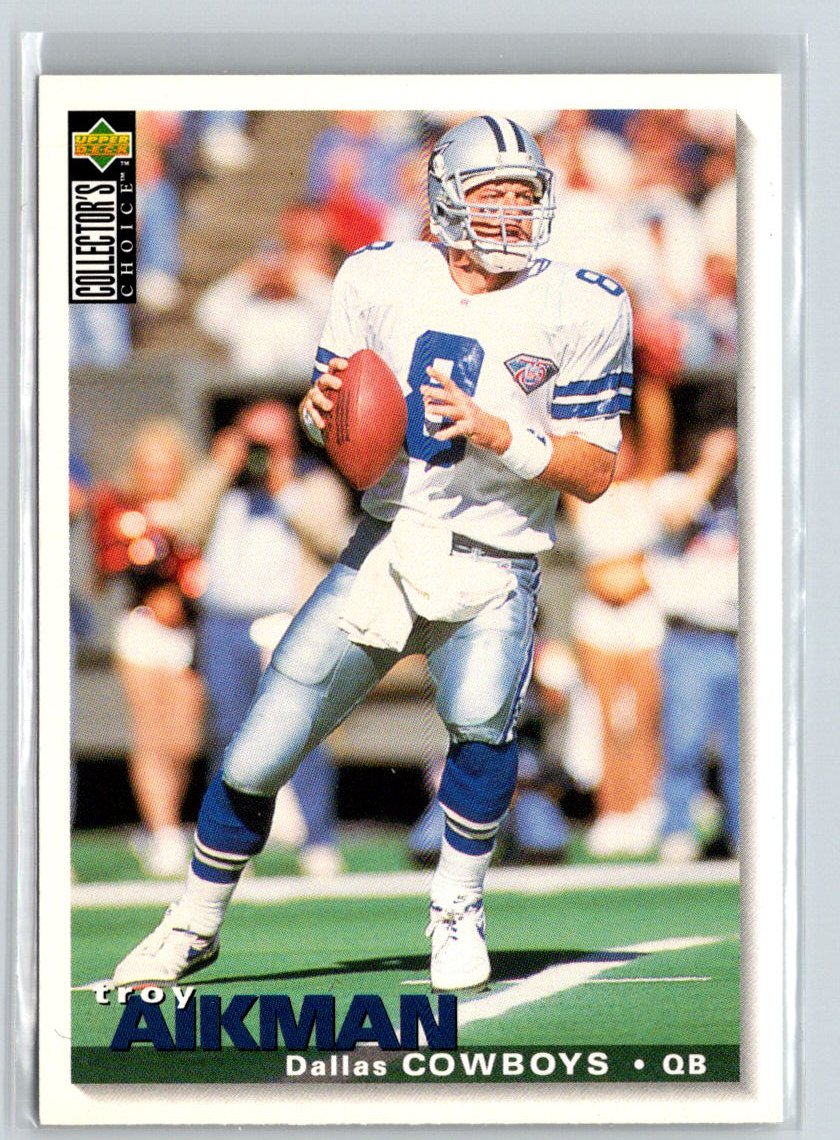 1995 Collector's Choice #66 Troy Aikman V37