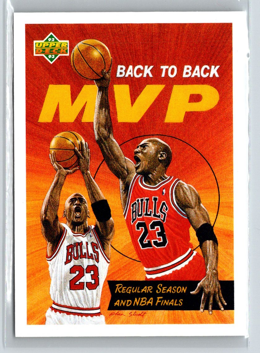 1992-93 Upper Deck #67b Michael Jordan V39